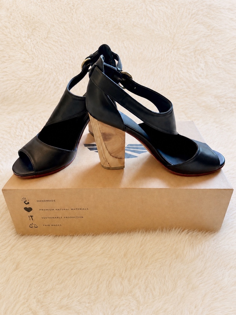 NWT in Box - Fortress of Inca Victoria Naya Heels 36 Original retail: $235+
